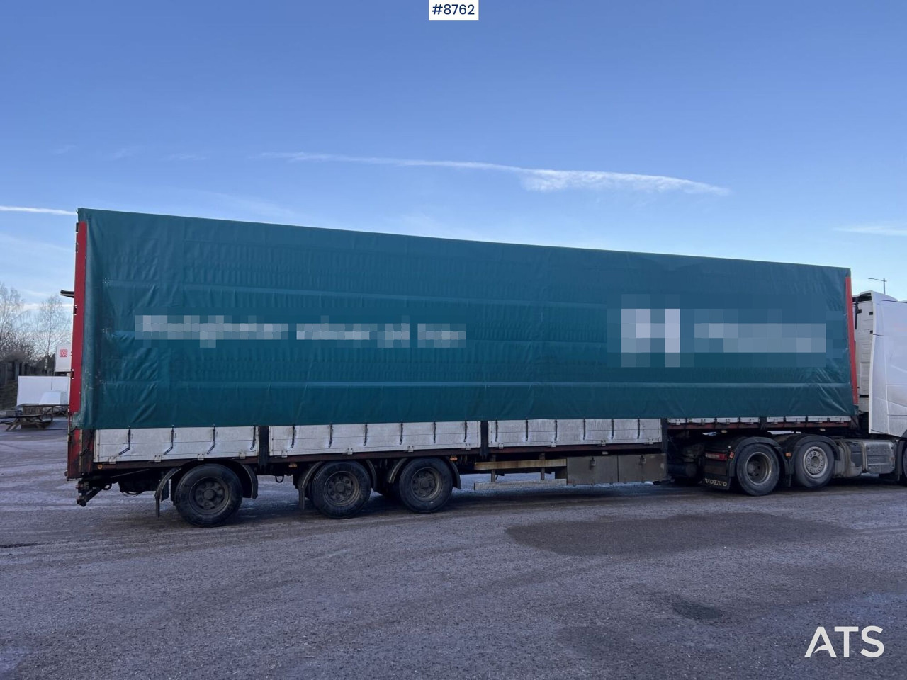 NARKO S8ZP42A19 Canopy trailer (SE VIDEO) - Curtainsider semi-trailer: picture 2 NARKO S8ZP42A19 Canopy trailer (SE VIDEO) - Curtainsider semi-trailer: picture 2