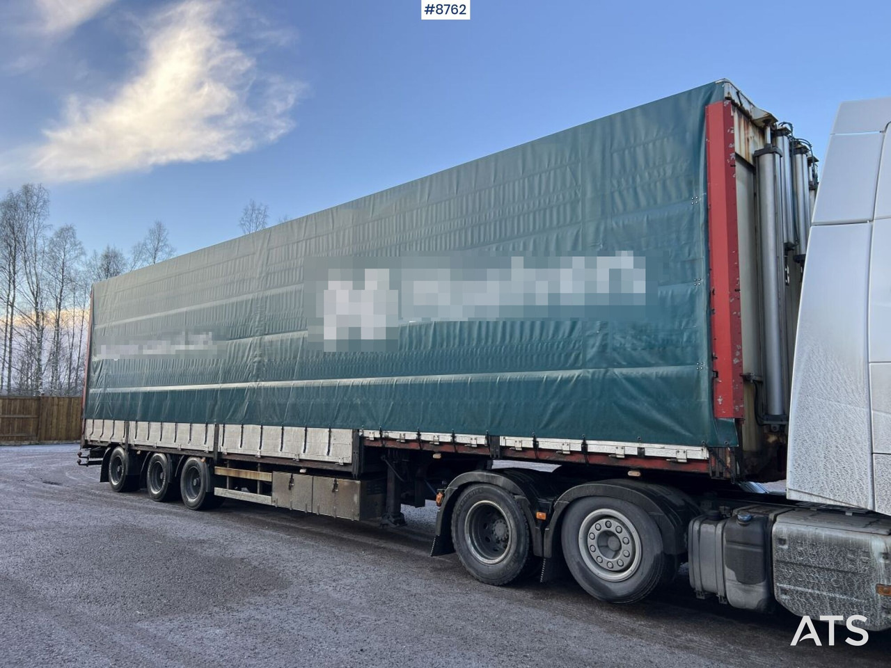 NARKO S8ZP42A19 Canopy trailer (SE VIDEO) - Curtainsider semi-trailer: picture 1 NARKO S8ZP42A19 Canopy trailer (SE VIDEO) - Curtainsider semi-trailer: picture 1