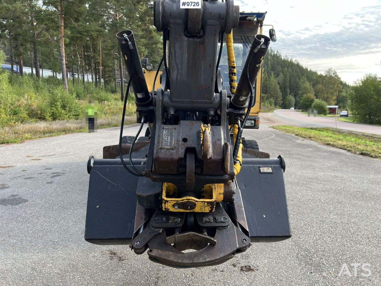 Akerman EW200 with rotary tilt and attachments - Other machinery: picture 5 Akerman EW200 with rotary tilt and attachments - Other machinery: picture 5