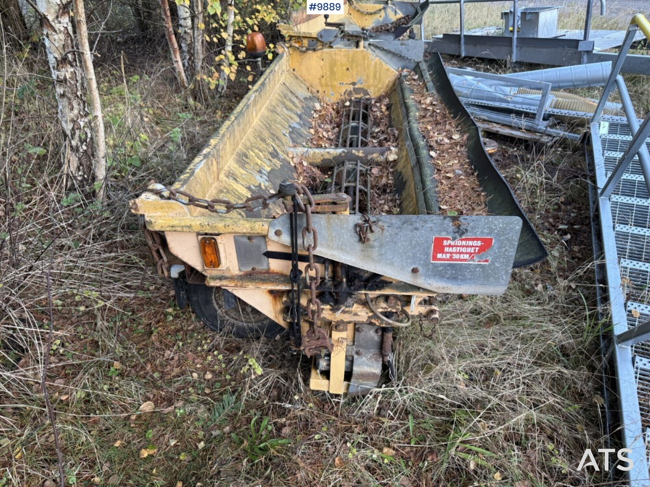 Sand spreader - Friggeråkers Verkstäder - Sand/ Salt spreader: picture 4 Sand spreader - Friggeråkers Verkstäder - Sand/ Salt spreader: picture 4