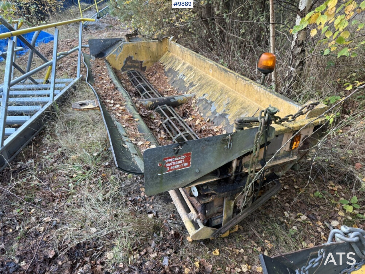 Sand spreader - Friggeråkers Verkstäder - Sand/ Salt spreader: picture 2 Sand spreader - Friggeråkers Verkstäder - Sand/ Salt spreader: picture 2