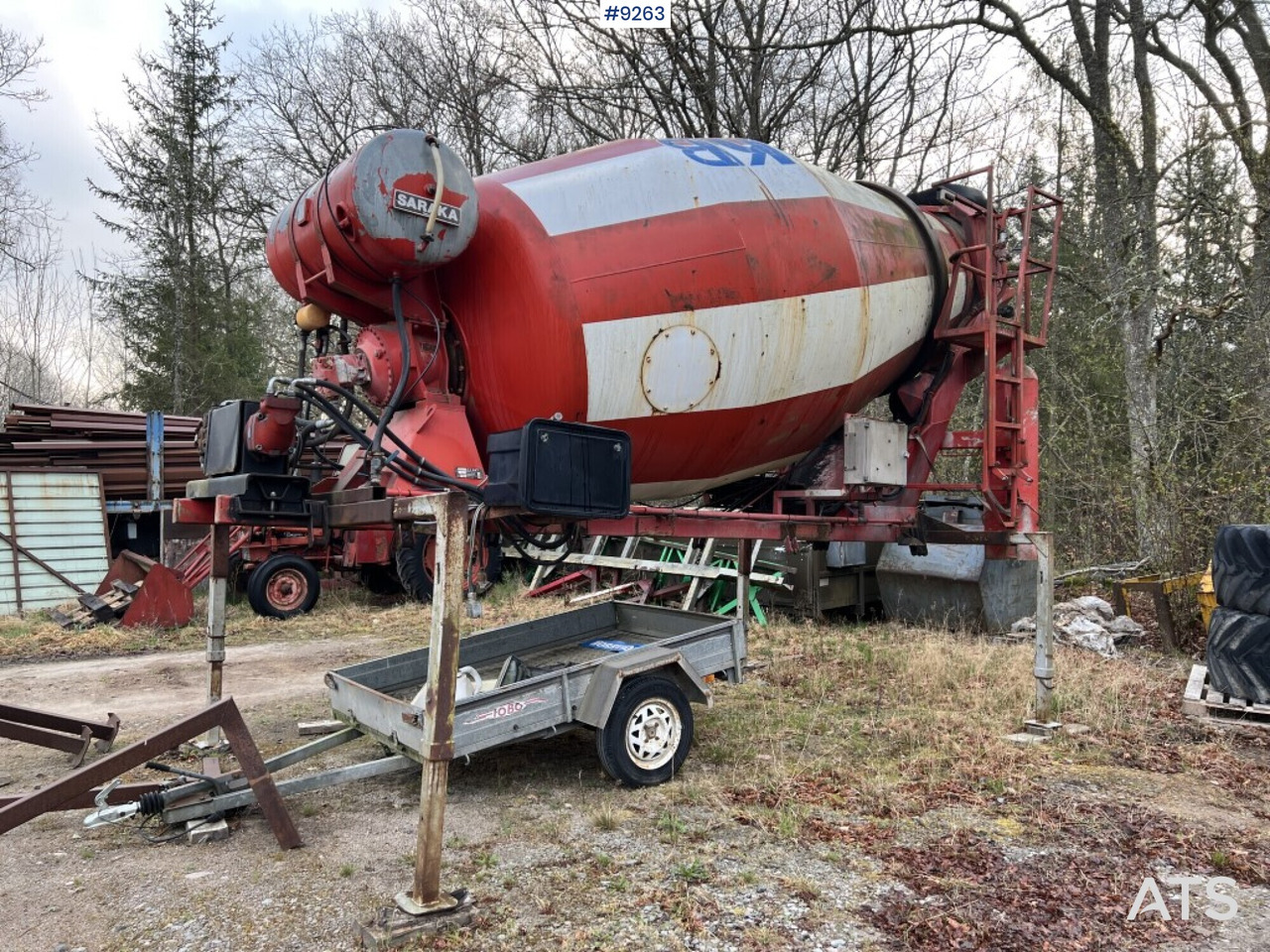 Saraka Concrete mixer - Concrete mixer drum: picture 1 Saraka Concrete mixer - Concrete mixer drum: picture 1