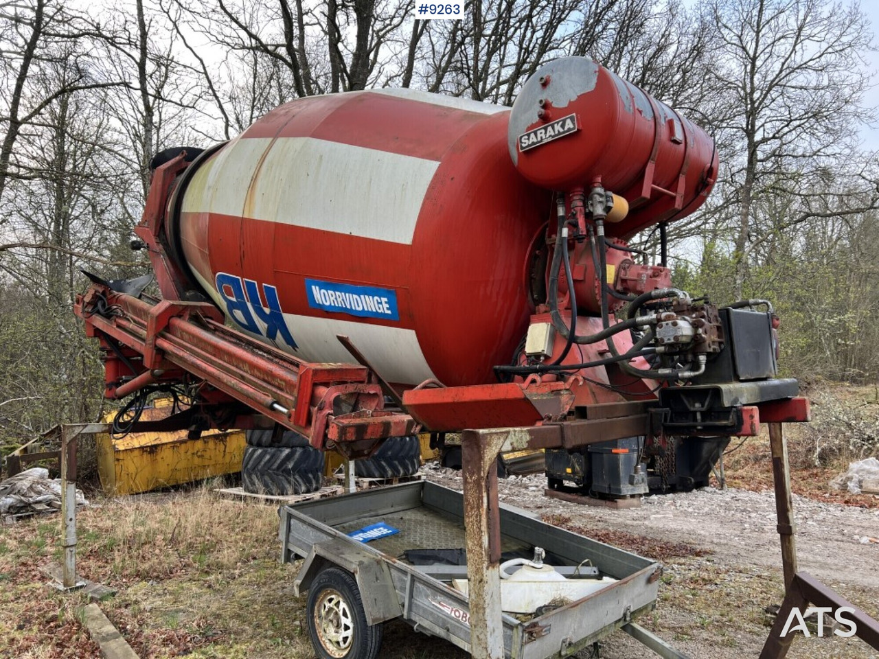 Saraka Concrete mixer - Concrete mixer drum: picture 5 Saraka Concrete mixer - Concrete mixer drum: picture 5