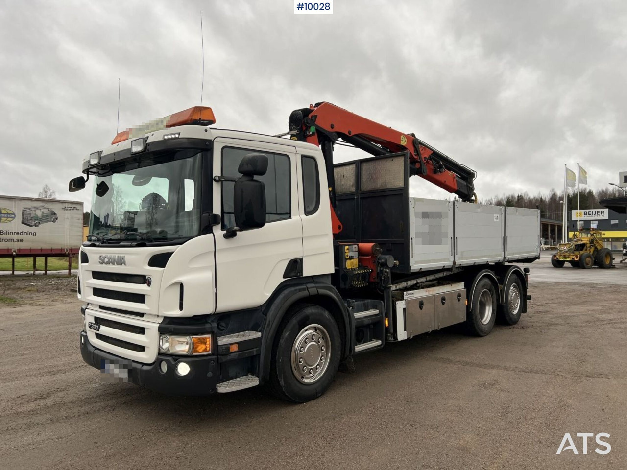 Scania P360 Crane truck/Dump truck - Palfinger 18002 - Tipper, Crane truck: picture 3 Scania P360 Crane truck/Dump truck - Palfinger 18002 - Tipper, Crane truck: picture 3