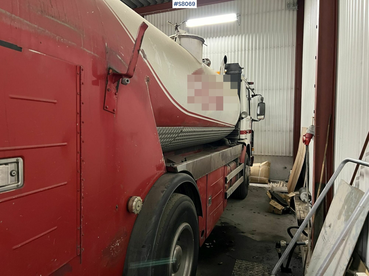 Vacuum truck Suction/Combi truck, Scania P92H 4x2, Rep-object: picture 8