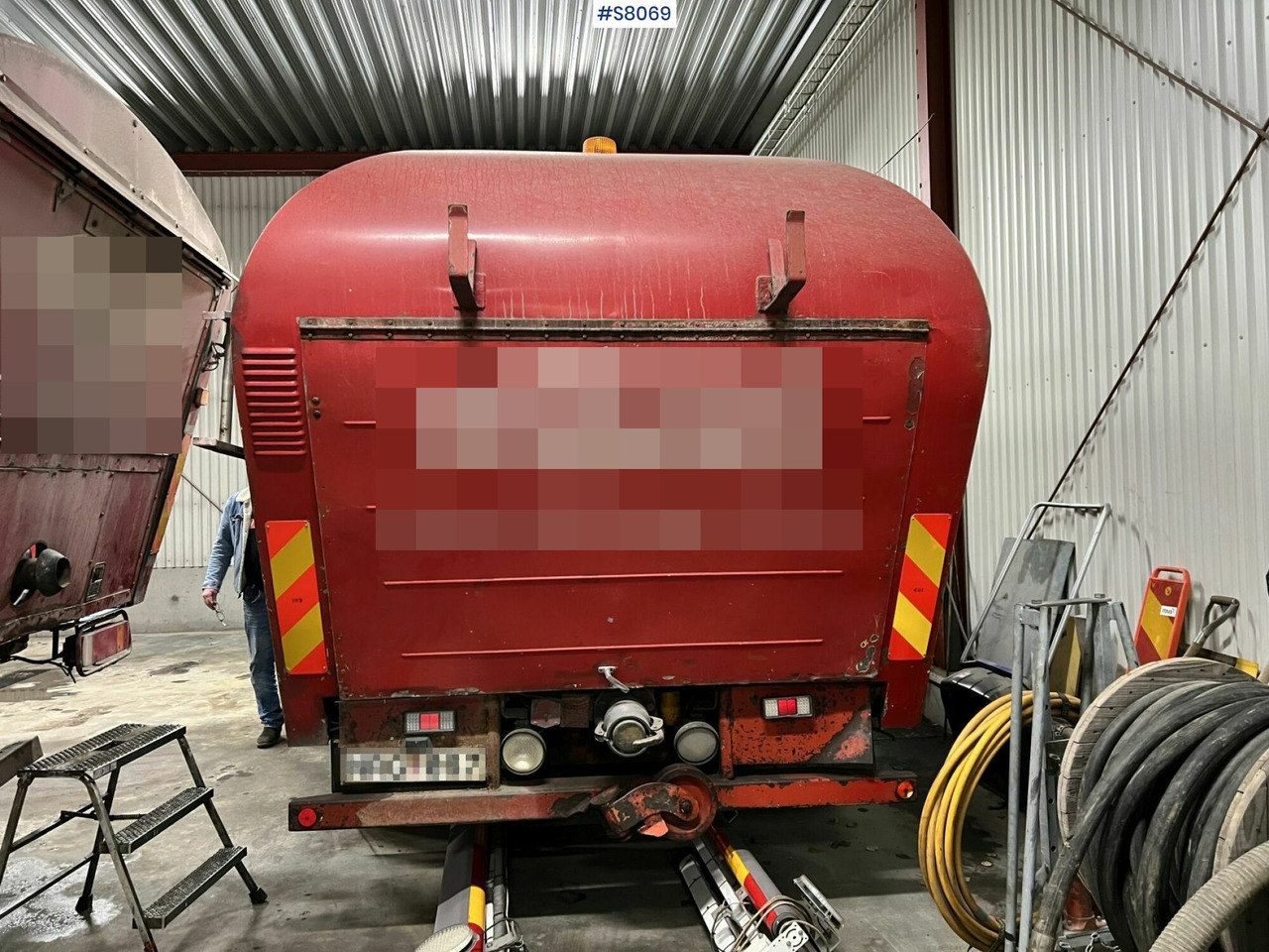 Vacuum truck Suction/Combi truck, Scania P92H 4x2, Rep-object: picture 7