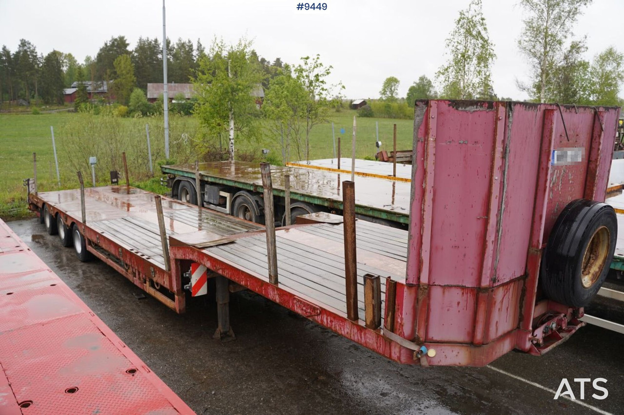 Trombon trailer BROSHUIS E-2190/27 - Low loader trailer: picture 1 Trombon trailer BROSHUIS E-2190/27 - Low loader trailer: picture 1