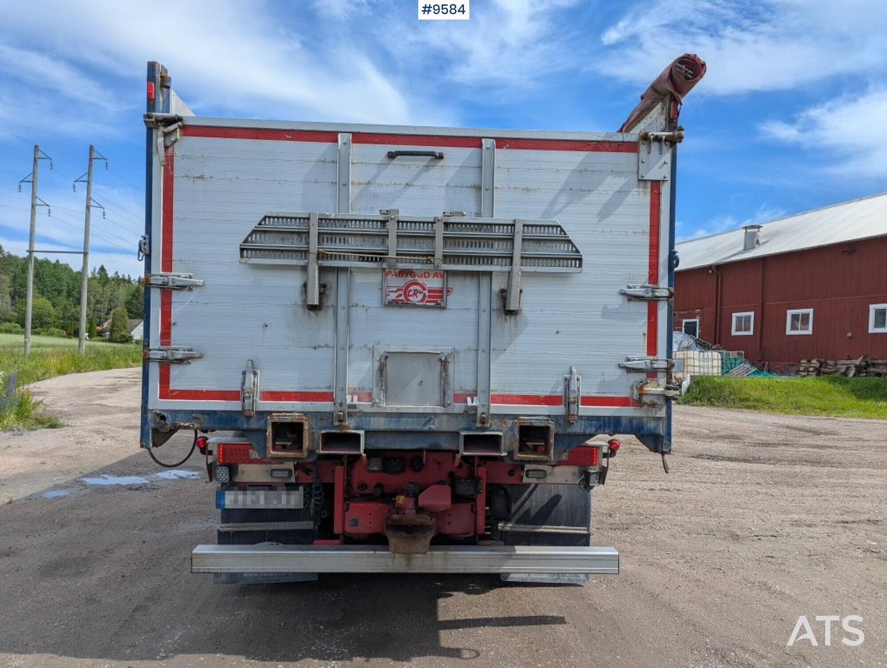 Truck / Grain truck Scania R580 6X2 - Box truck: picture 4 Truck / Grain truck Scania R580 6X2 - Box truck: picture 4