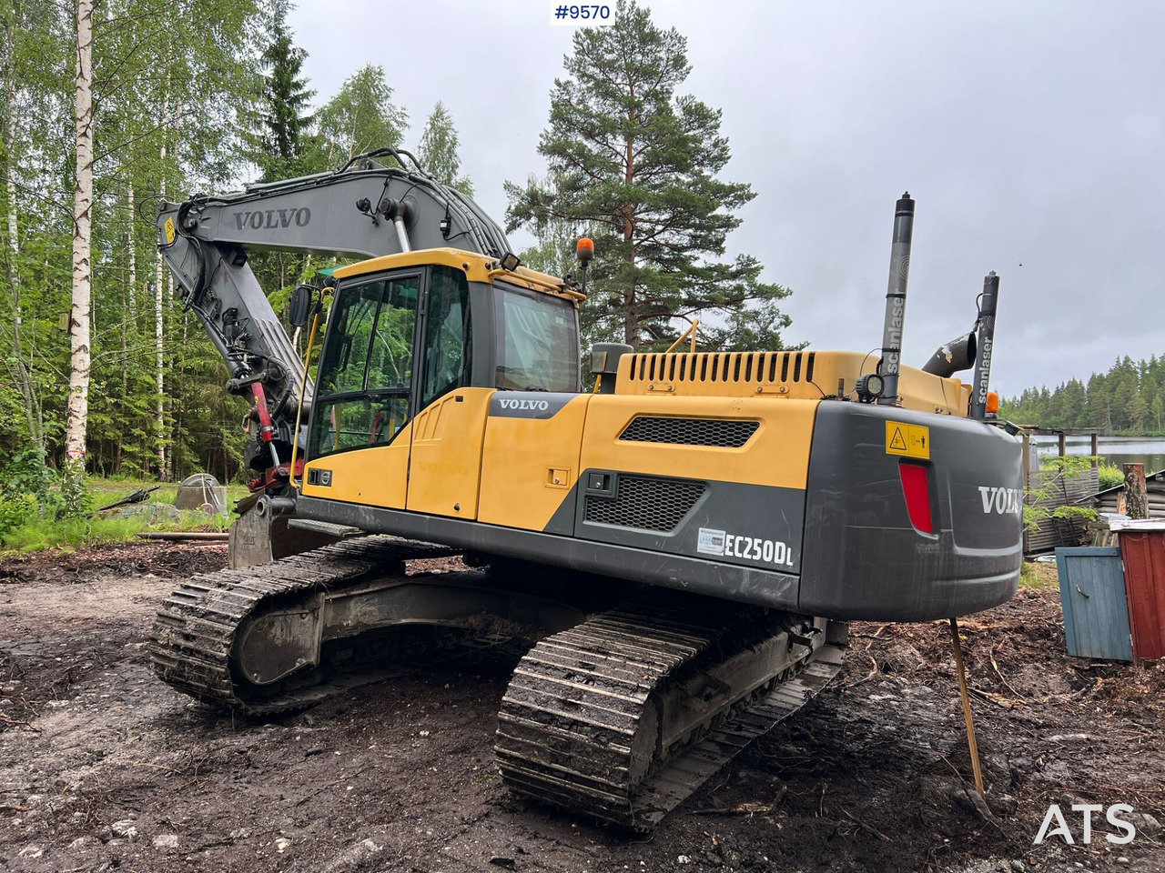 Volvo EC 250 DL grävsystem, rotor och planerskopa - Crawler excavator: picture 4 Volvo EC 250 DL grävsystem, rotor och planerskopa - Crawler excavator: picture 4