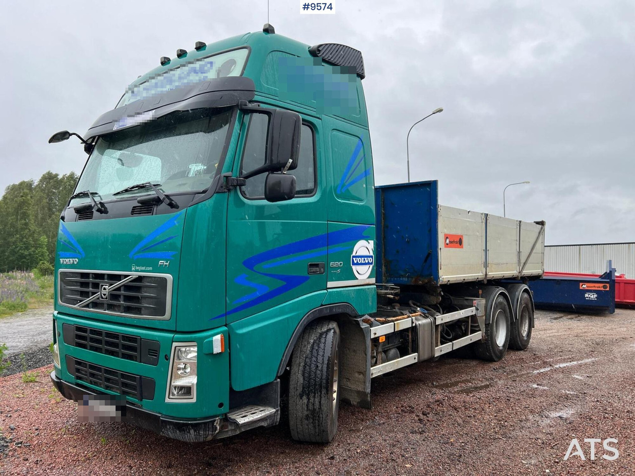 Volvo FH 520 6X4 Quick lock with flatbed - Dropside/ Flatbed truck: picture 2 Volvo FH 520 6X4 Quick lock with flatbed - Dropside/ Flatbed truck: picture 2