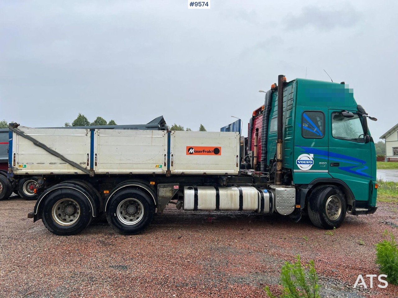 Volvo FH 520 6X4 Quick lock with flatbed - Dropside/ Flatbed truck: picture 1 Volvo FH 520 6X4 Quick lock with flatbed - Dropside/ Flatbed truck: picture 1
