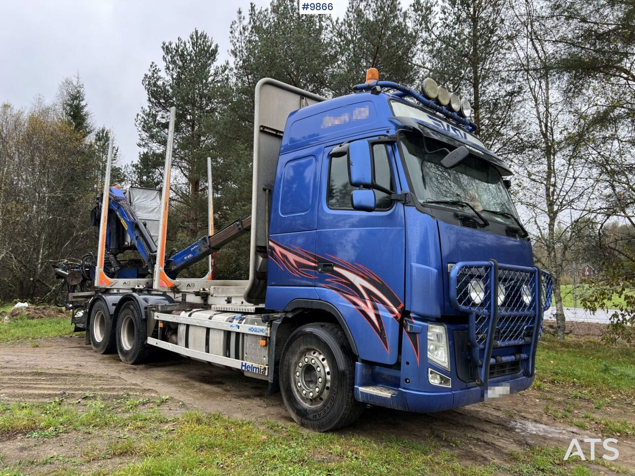 Volvo FH D13 Timber truck with Palfinger M110 crane - Timber truck: picture 1 Volvo FH D13 Timber truck with Palfinger M110 crane - Timber truck: picture 1
