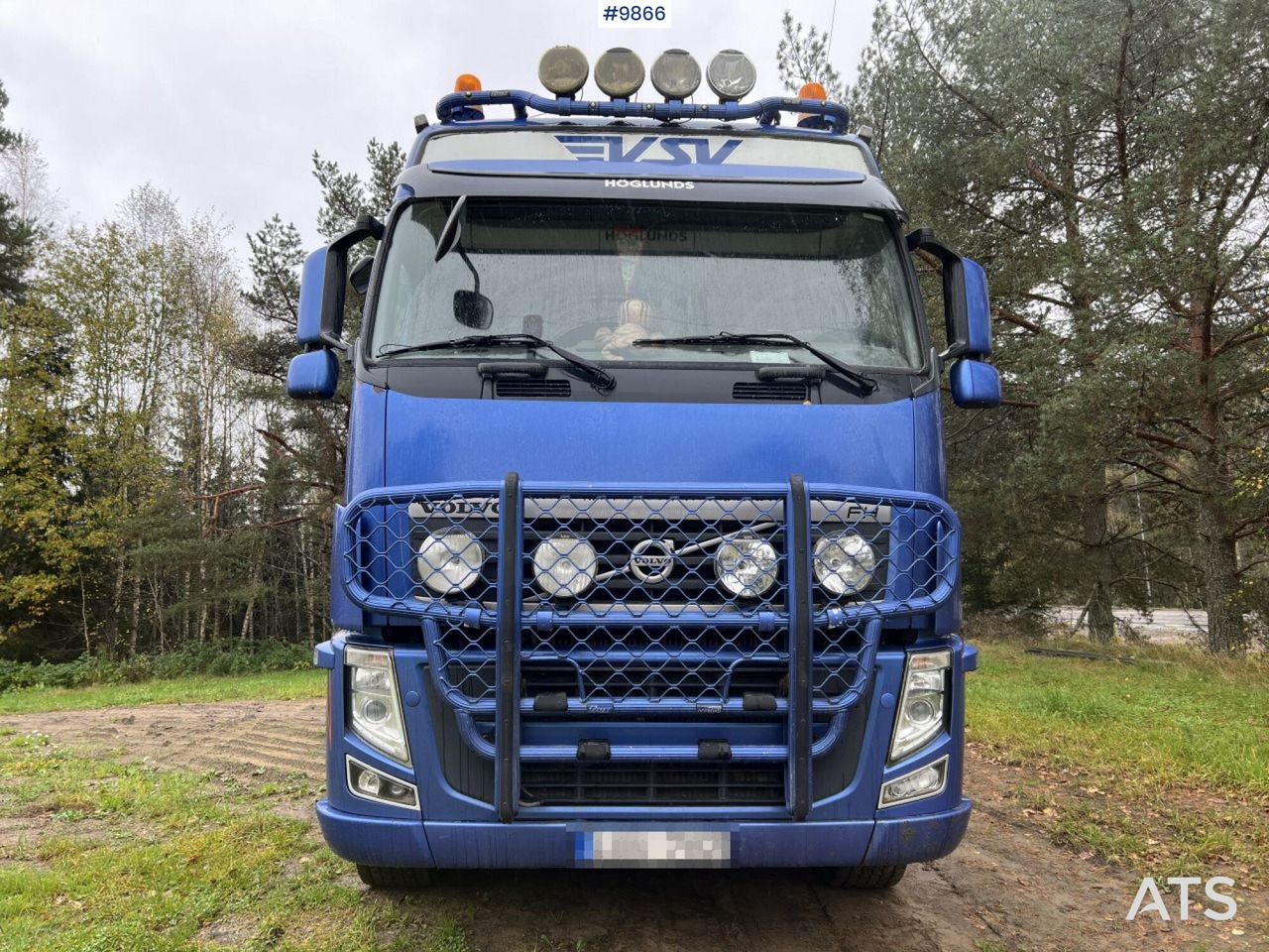 Timber truck Volvo FH D13 Timber truck with Palfinger M110 crane: picture 13