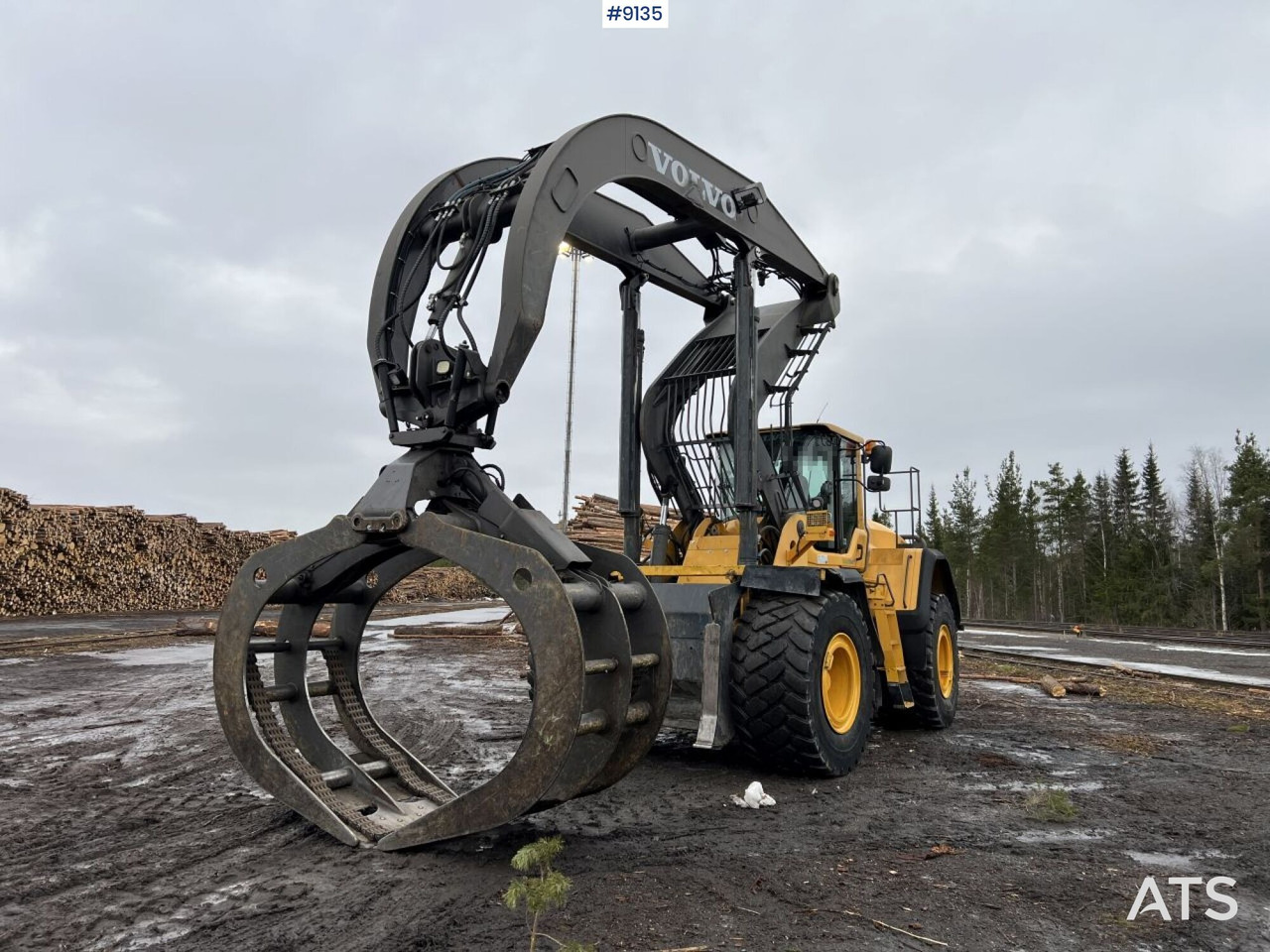 Volvo L 180 G High lifter / Log handler (VIDEO) leasing Volvo L 180 G High lifter / Log handler (VIDEO): picture 10