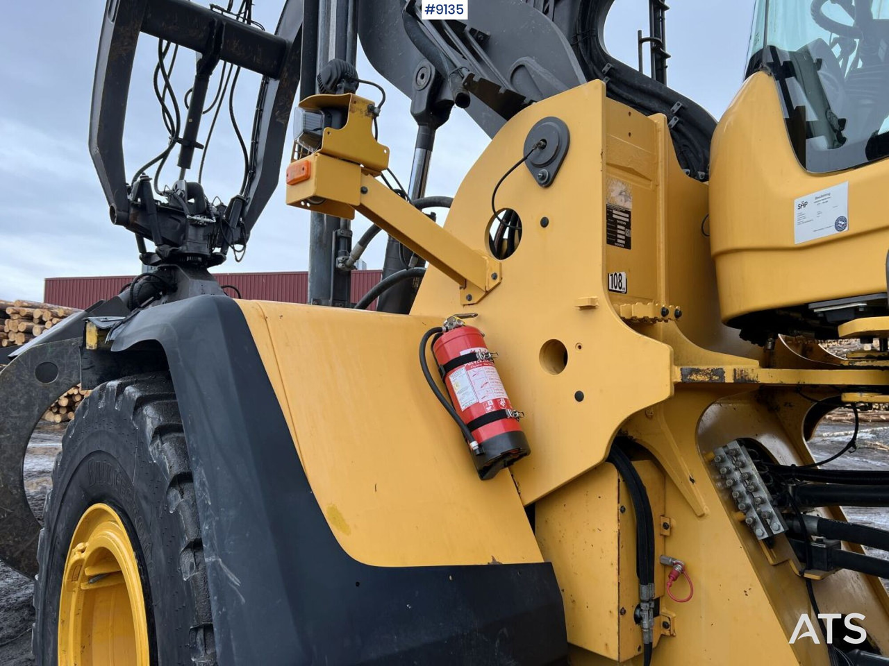 Volvo L 180 G High lifter / Log handler (VIDEO) leasing Volvo L 180 G High lifter / Log handler (VIDEO): picture 19