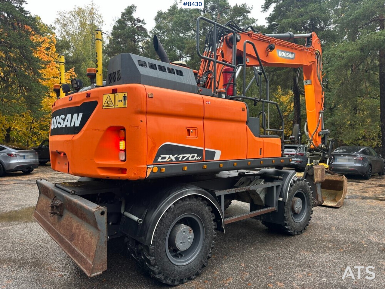 Wheeled Excavator Doosan DX170W (See video) - Wheel excavator: picture 5 Wheeled Excavator Doosan DX170W (See video) - Wheel excavator: picture 5