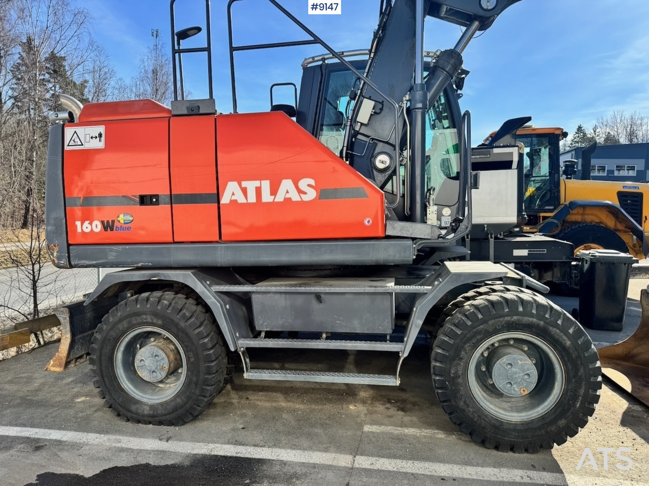 Wheeled excavator Atlas 160W - Wheel excavator: picture 2 Wheeled excavator Atlas 160W - Wheel excavator: picture 2