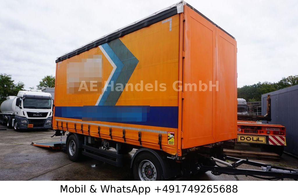 Berger ANH 18 Durchlader Drehschemel *LBW-3To. - Curtainsider trailer: picture 1 Berger ANH 18 Durchlader Drehschemel *LBW-3To. - Curtainsider trailer: picture 1
