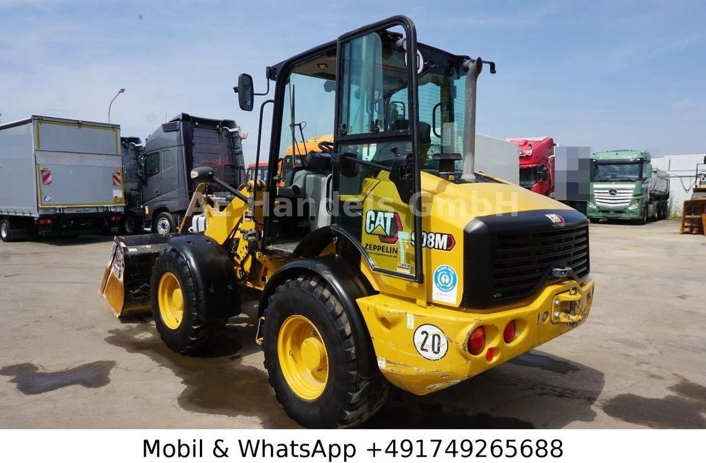 CAT 908 M *Schaufel/Gabel/Schnellwechsler - Wheel loader: picture 4 CAT 908 M *Schaufel/Gabel/Schnellwechsler - Wheel loader: picture 4