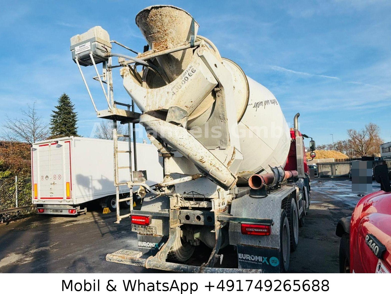 DAF CF 410 DayCab BB 8x4 Euromix EM 9m³ SL |Tempomat - Concrete mixer truck: picture 3 DAF CF 410 DayCab BB 8x4 Euromix EM 9m³ SL |Tempomat - Concrete mixer truck: picture 3