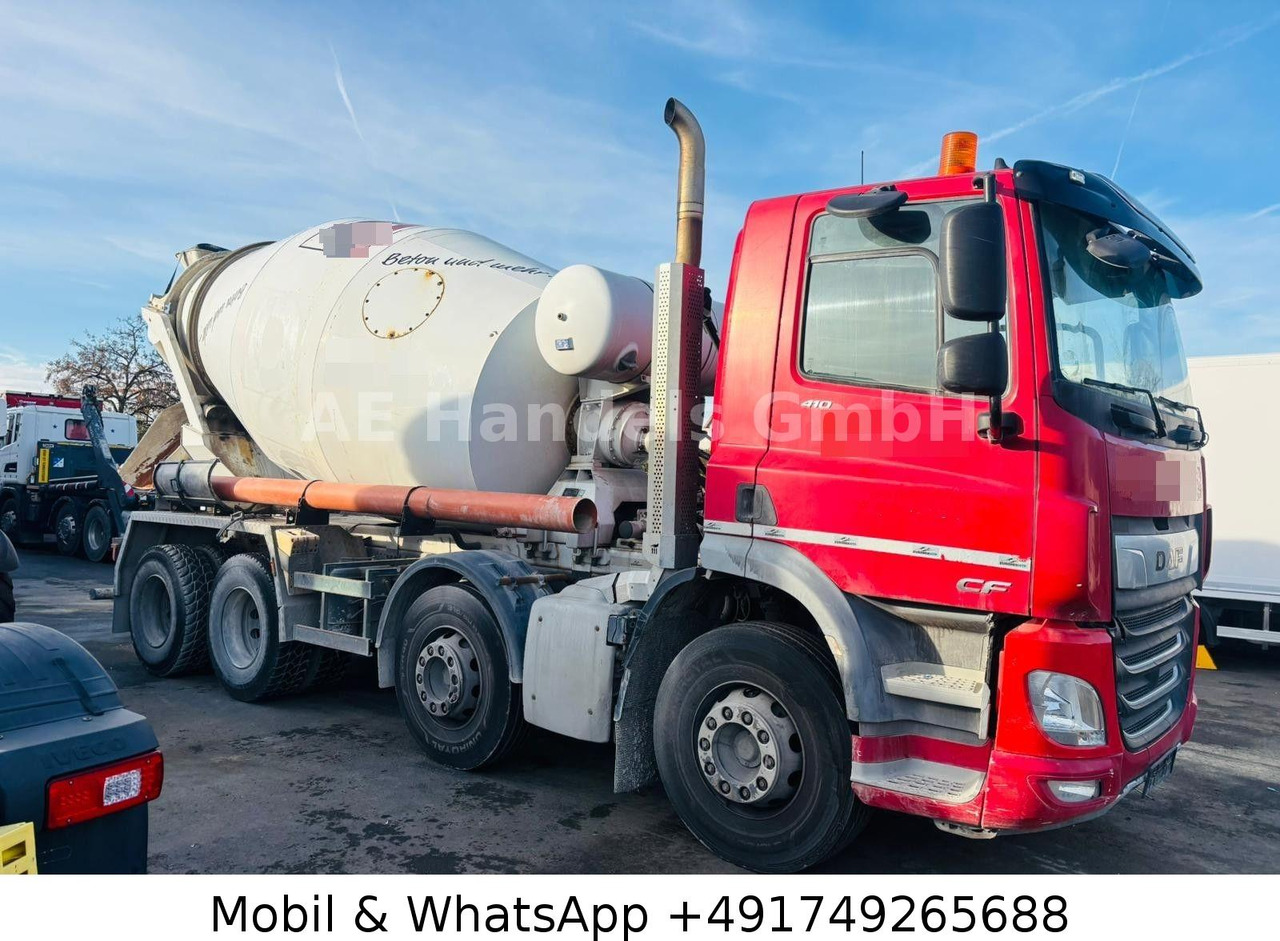 DAF CF 410 DayCab BB 8x4 Euromix EM 9m³ SL |Tempomat - Concrete mixer truck: picture 2 DAF CF 410 DayCab BB 8x4 Euromix EM 9m³ SL |Tempomat - Concrete mixer truck: picture 2
