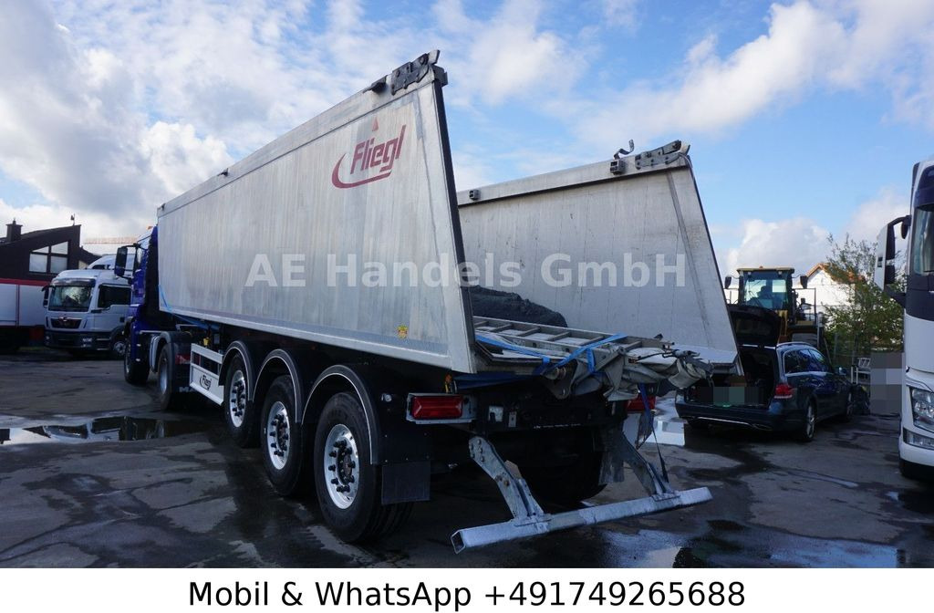 Fliegl DHKA 390 Alu *40m³/1.Liftachse/Alcoa/Podest - Tipper semi-trailer: picture 5 Fliegl DHKA 390 Alu *40m³/1.Liftachse/Alcoa/Podest - Tipper semi-trailer: picture 5