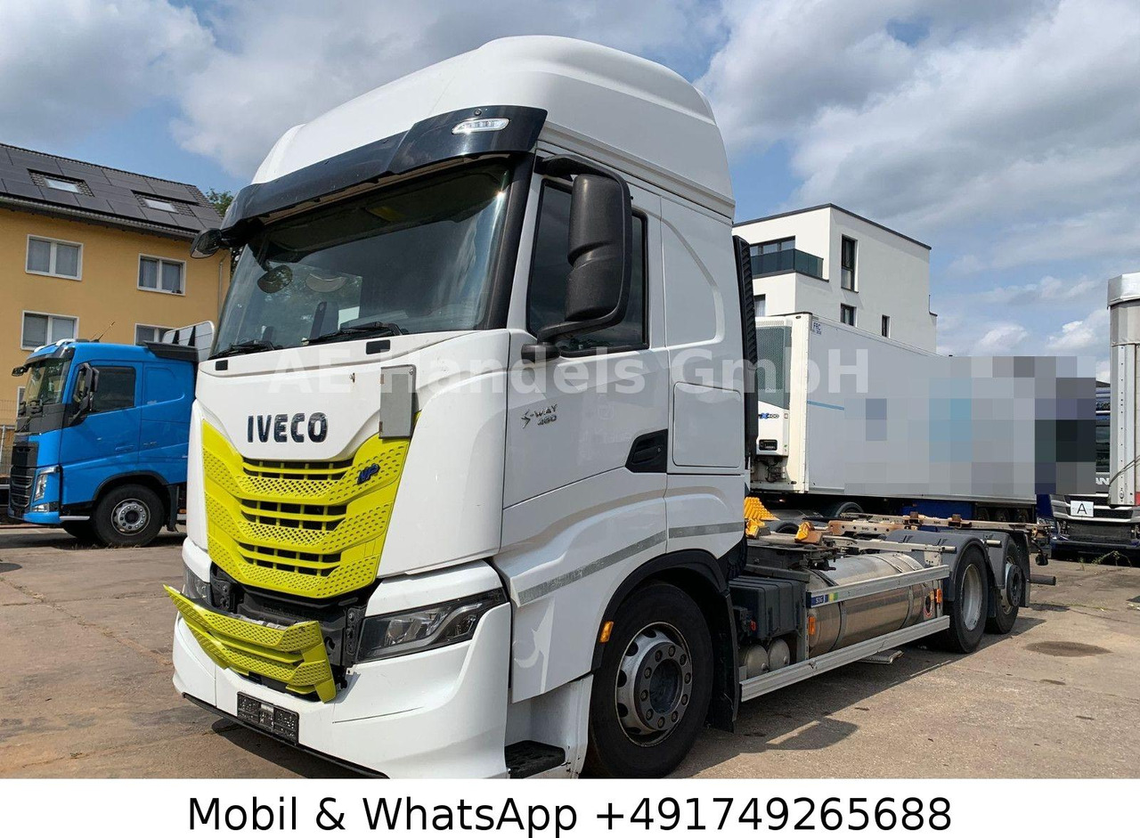 Iveco S-Way 460 LNG BDF 6x2 *Retarder/Lenk+Lift/AHK - Container transporter/ Swap body truck: picture 4 Iveco S-Way 460 LNG BDF 6x2 *Retarder/Lenk+Lift/AHK - Container transporter/ Swap body truck: picture 4