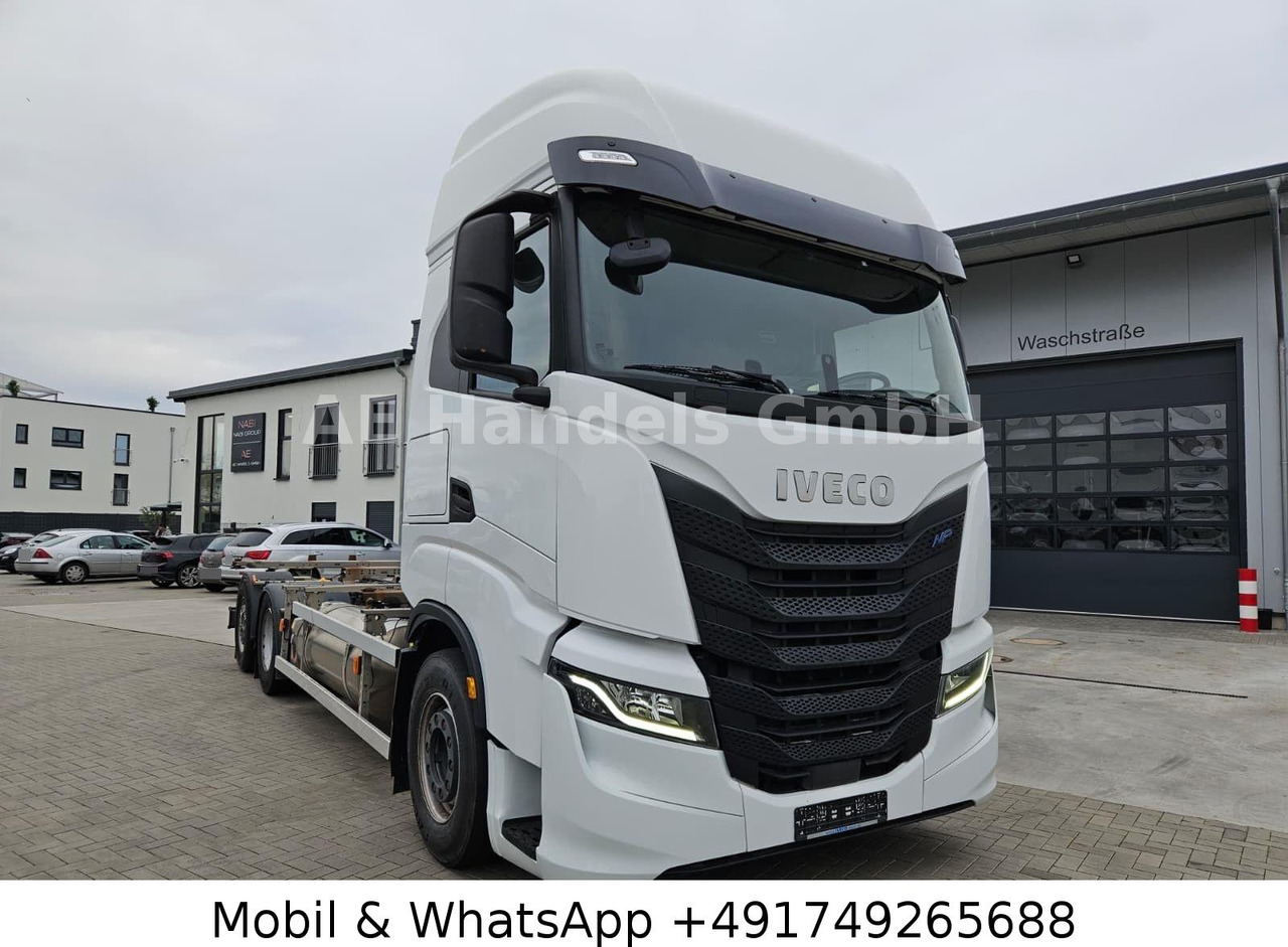 Iveco SWay 460 AS BDF LNG*Retarder/Lenk+Lift/LBW/Multi - Container transporter/ Swap body truck: picture 1 Iveco SWay 460 AS BDF LNG*Retarder/Lenk+Lift/LBW/Multi - Container transporter/ Swap body truck: picture 1