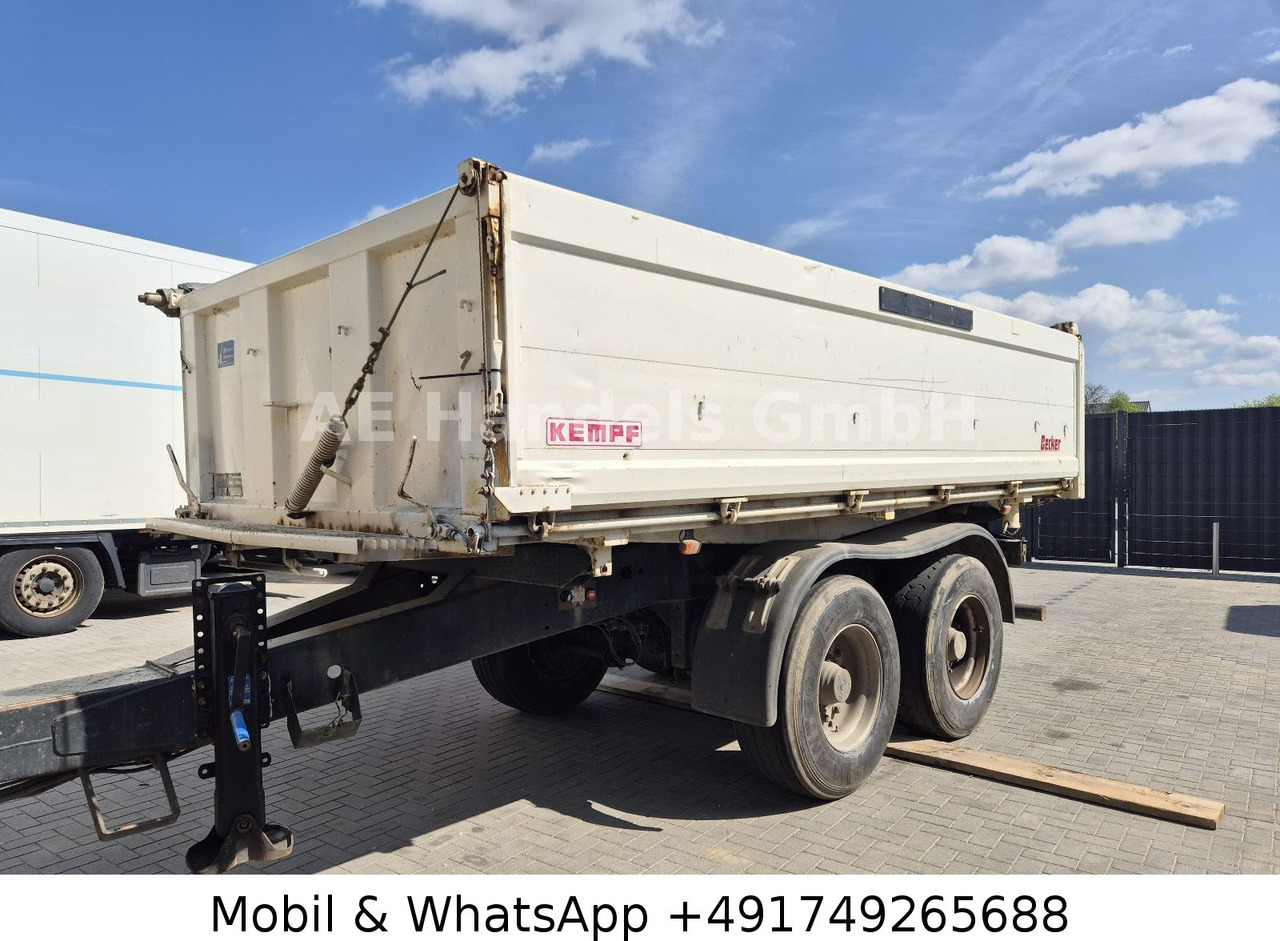 Tipper trailer Kempf Tandem 3 Seiten *12m³/Podest/Rollplane/TÜV-11.25: picture 6