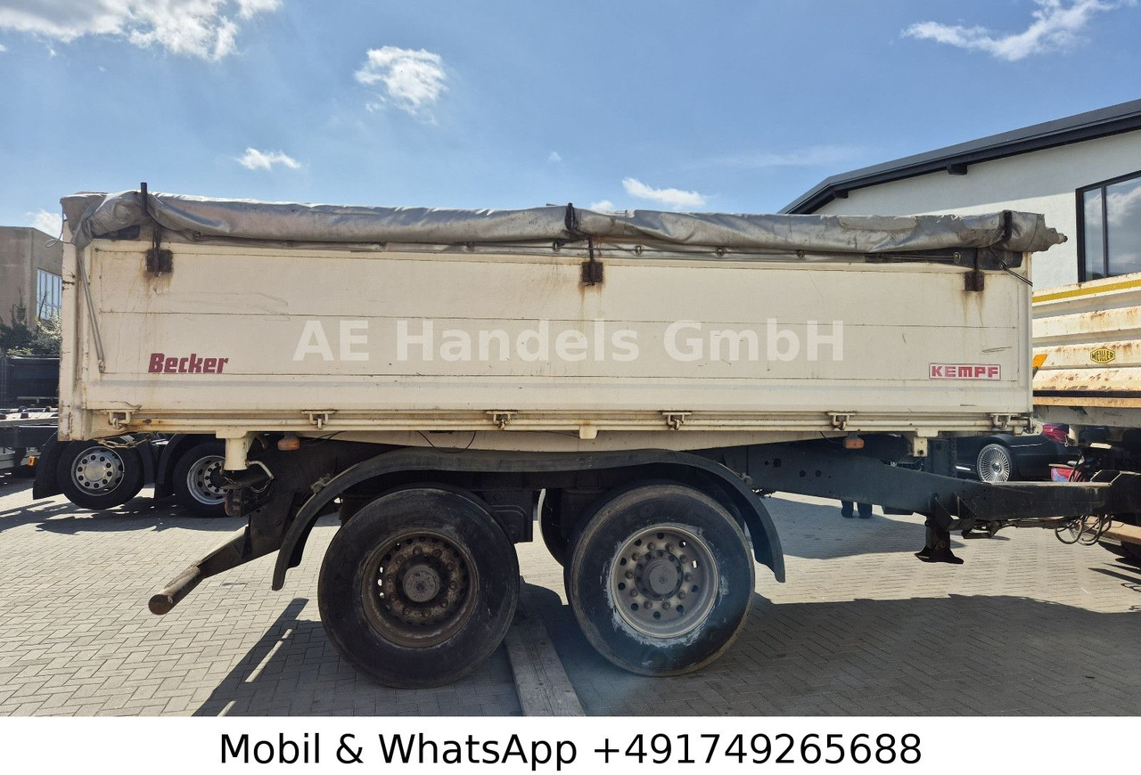 Kempf Tandem 3 Seiten *12m³/Podest/Rollplane/TÜV-11.25 - Tipper trailer: picture 2 Kempf Tandem 3 Seiten *12m³/Podest/Rollplane/TÜV-11.25 - Tipper trailer: picture 2