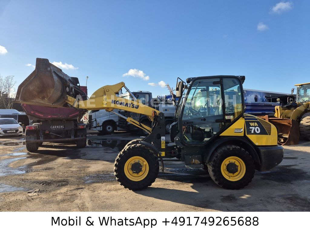 Wheel loader Komatsu WA70-7 *Schaufel-1,5m³/Gabel/Schnellwechsler: picture 8