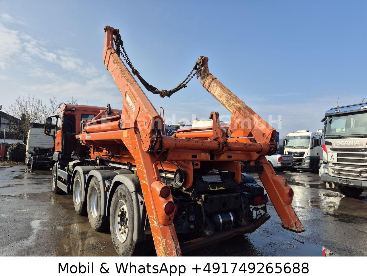MAN TGS 35.480 M BL 8x4 *Intarder/Palfinger-T26 MAN TGS 35.480 M BL 8x4 *Intarder/Palfinger-T26 - Hook lift truck: picture 3 MAN TGS 35.480 M BL 8x4 *Intarder/Palfinger-T26 MAN TGS 35.480 M BL 8x4 *Intarder/Palfinger-T26 - Hook lift truck: picture 3