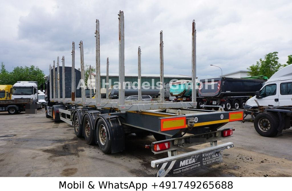 MEGA ND3-C231 Lang-Holz *8x Rungen / Liftachse - Timber semi-trailer: picture 5 MEGA ND3-C231 Lang-Holz *8x Rungen / Liftachse - Timber semi-trailer: picture 5
