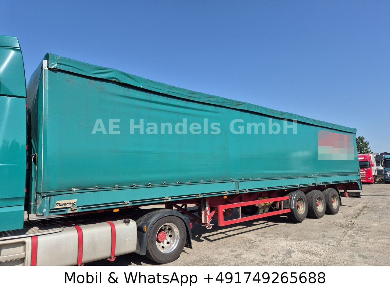 Meierling MSA 27 ALU Coil *Edscha/1.Liftachse/BPW-ECO-Plus - Curtainsider semi-trailer: picture 1 Meierling MSA 27 ALU Coil *Edscha/1.Liftachse/BPW-ECO-Plus - Curtainsider semi-trailer: picture 1