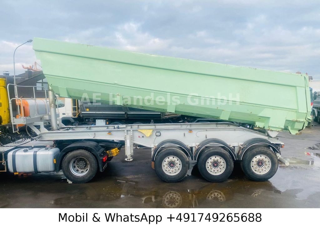 Tipper semi-trailer Meierling MSK 24 Stahl *27m³/Lift/Alcoa/Rollplane/Podest: picture 8