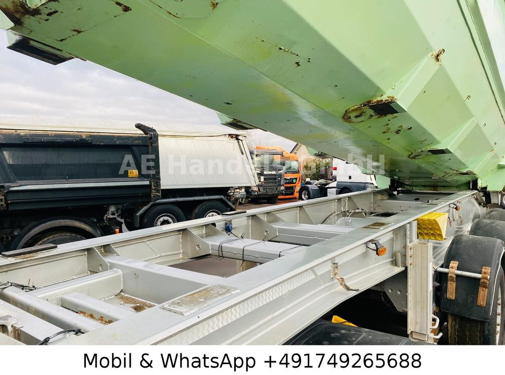 Tipper semi-trailer Meierling MSK 24 Stahl *27m³/Lift/Alcoa/Rollplane/Podest: picture 14