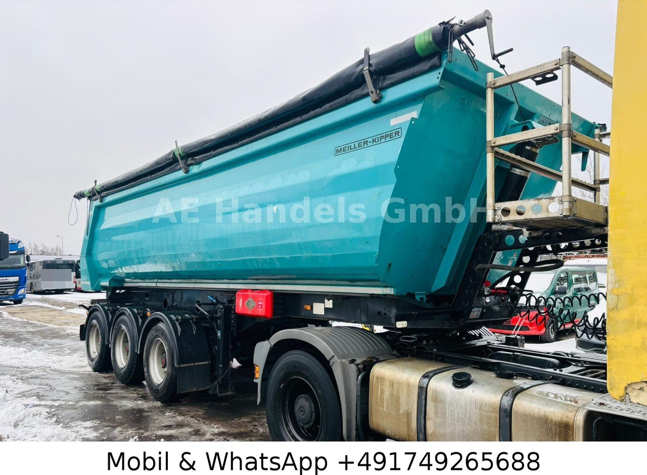 Meiller KISA 3 Stahl 28m³ *Smartboard/Liftachse/Podest - Tipper semi-trailer: picture 1 Meiller KISA 3 Stahl 28m³ *Smartboard/Liftachse/Podest - Tipper semi-trailer: picture 1