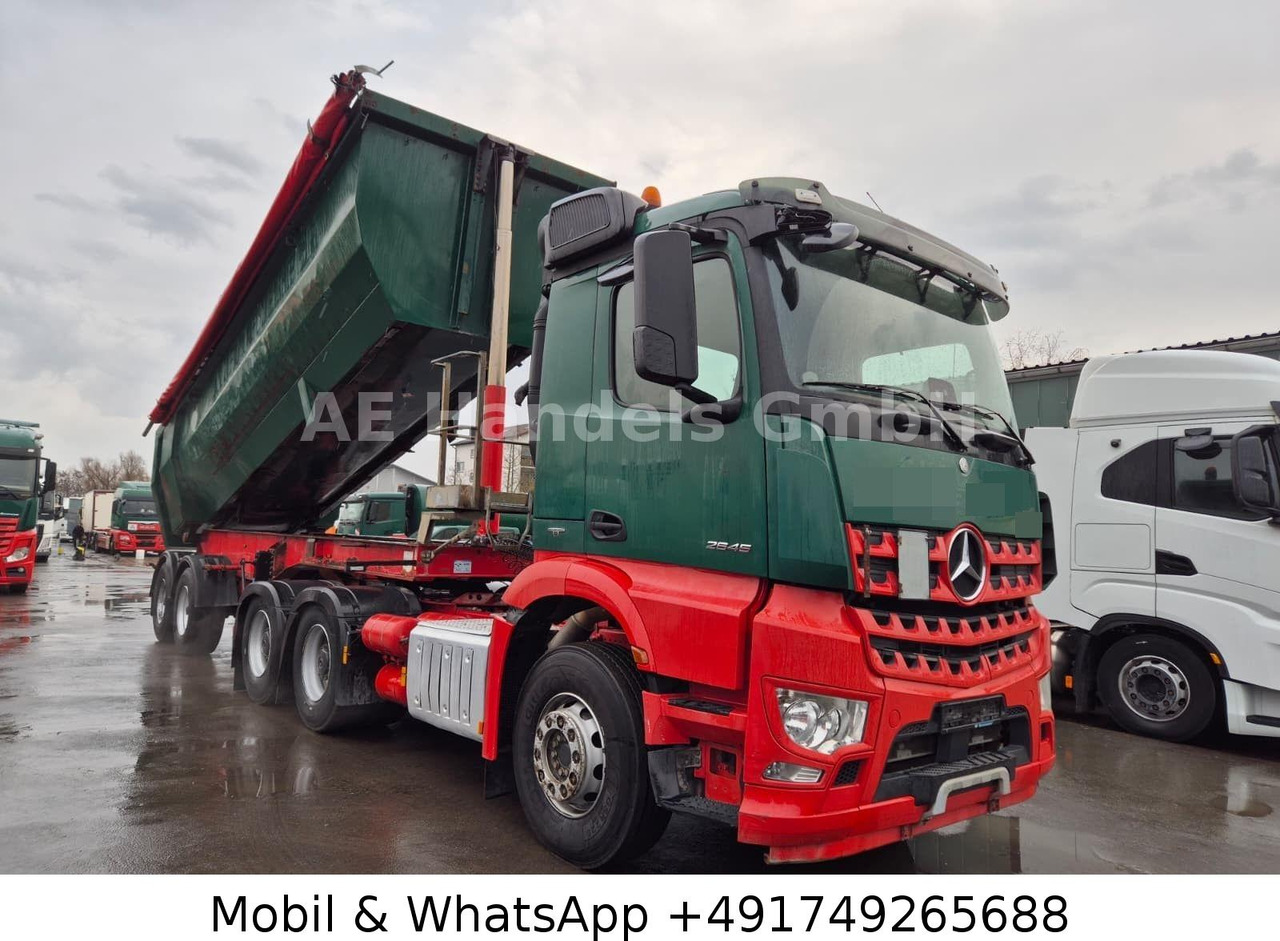 Meiller TR2 MHPS 41/2 Stahl 22m³|Podest|Wabco|Kubelplane - Tipper semi-trailer: picture 1 Meiller TR2 MHPS 41/2 Stahl 22m³|Podest|Wabco|Kubelplane - Tipper semi-trailer: picture 1