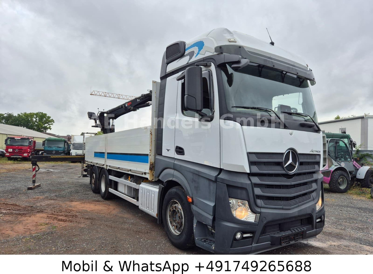 Mercedes-Benz Actros IV 2646 L LL 6x2 *Retarder/Hiab-177K-Pro - Dropside/ Flatbed truck, Crane truck: picture 3 Mercedes-Benz Actros IV 2646 L LL 6x2 *Retarder/Hiab-177K-Pro - Dropside/ Flatbed truck, Crane truck: picture 3