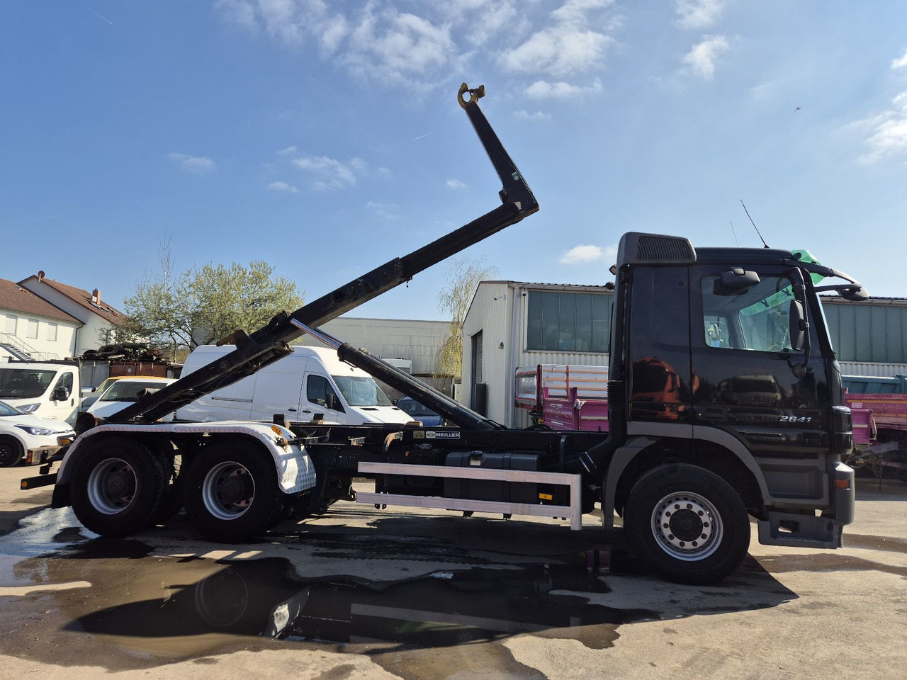 Mercedes-Benz Actros MP2 2641 M BL 6x4*MEILLER-RK-20.67/Analog - Hook lift truck: picture 3 Mercedes-Benz Actros MP2 2641 M BL 6x4*MEILLER-RK-20.67/Analog - Hook lift truck: picture 3