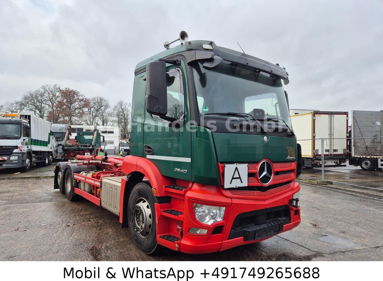 Mercedes-Benz Antos 2540 CS BL 6x2 Meiller |Retarder|Lenk+Lift - Hook lift truck: picture 1 Mercedes-Benz Antos 2540 CS BL 6x2 Meiller |Retarder|Lenk+Lift - Hook lift truck: picture 1