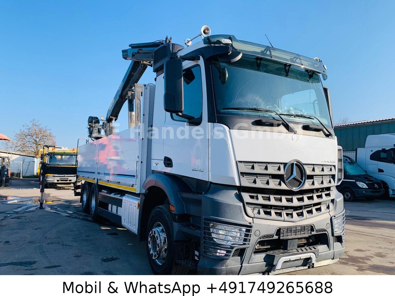 Mercedes-Benz Arocs 4 2645 ClassicSpace BL 6x4 |Retarder|AHK - Dropside/ Flatbed truck, Crane truck: picture 1 Mercedes-Benz Arocs 4 2645 ClassicSpace BL 6x4 |Retarder|AHK - Dropside/ Flatbed truck, Crane truck: picture 1