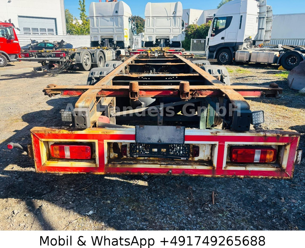 Schmitz Cargobull ZWF 18/L Tandem BDF Tiefgekoppelt*Scheibenbremse - Container transporter/ Swap body trailer: picture 4 Schmitz Cargobull ZWF 18/L Tandem BDF Tiefgekoppelt*Scheibenbremse - Container transporter/ Swap body trailer: picture 4