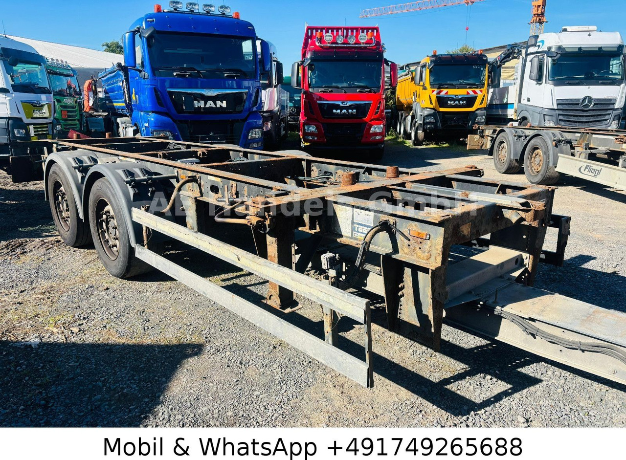 Schmitz Cargobull ZWF 18/L Tandem BDF Tiefgekoppelt*Scheibenbremse - Container transporter/ Swap body trailer: picture 1 Schmitz Cargobull ZWF 18/L Tandem BDF Tiefgekoppelt*Scheibenbremse - Container transporter/ Swap body trailer: picture 1