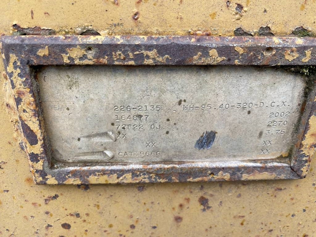Wheel loader CAT 966 G endommagée Complete ou pour pièces: picture 12