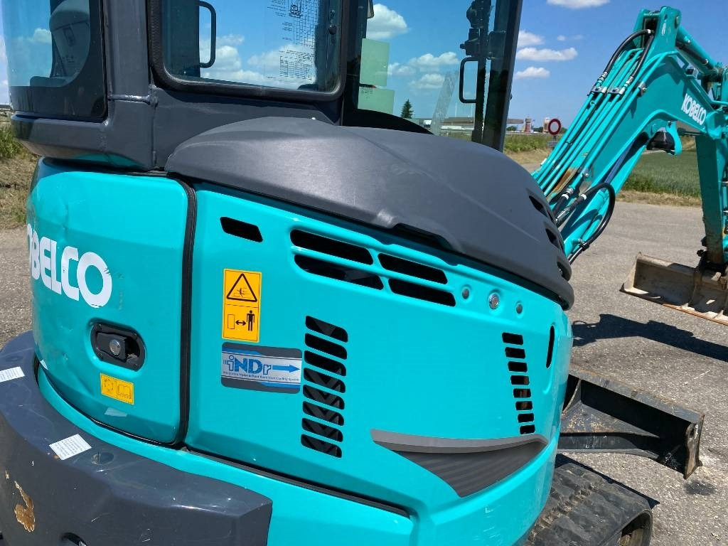 Mini excavator Kobelco SK28SR-6E 1er Main Origine Française endommagée: picture 39
