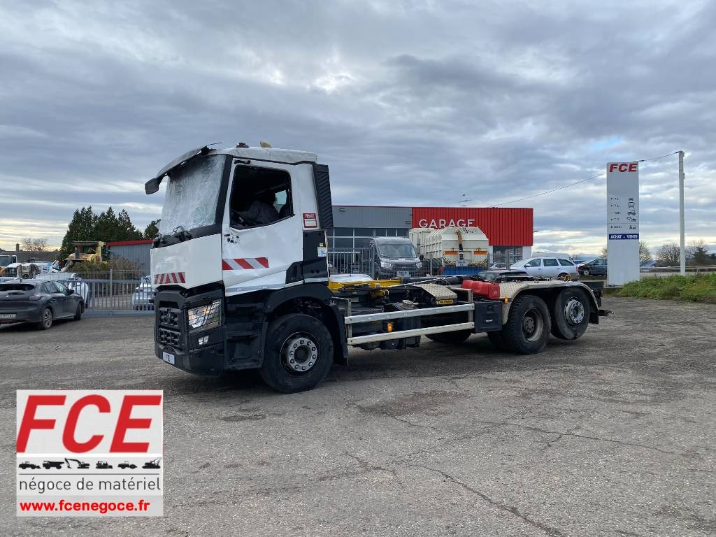 Renault C 460 Dti11/PALFINGER 1er Main endommagé - Hook lift truck: picture 1 Renault C 460 Dti11/PALFINGER 1er Main endommagé - Hook lift truck: picture 1