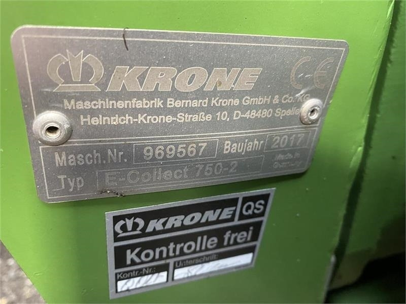 Krone Easy Collect 750-2 - Tedding equipment: picture 3 Krone Easy Collect 750-2 - Tedding equipment: picture 3