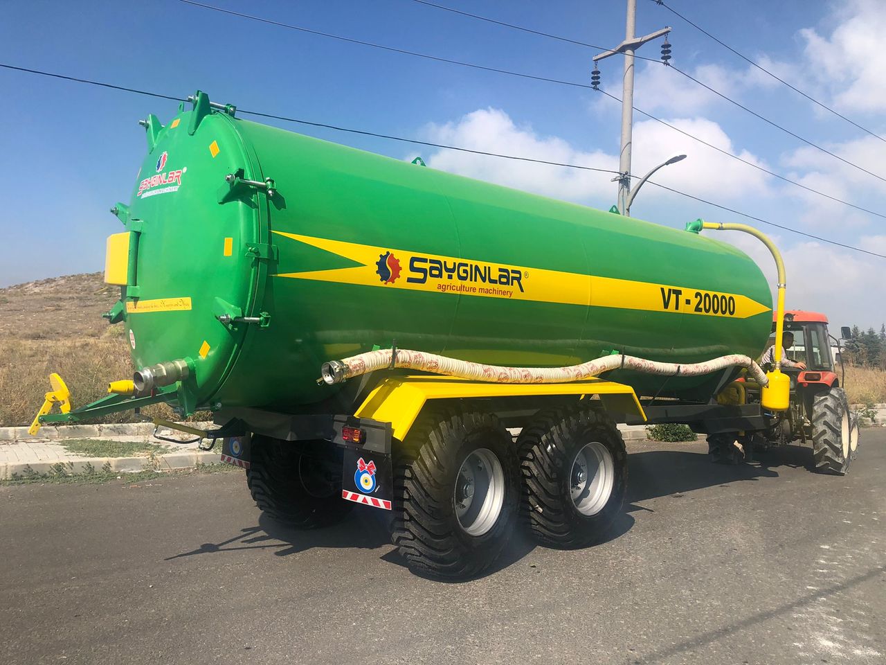 SAYGINLAR VT20000 20TON - Slurry tanker: picture 1 SAYGINLAR VT20000 20TON - Slurry tanker: picture 1