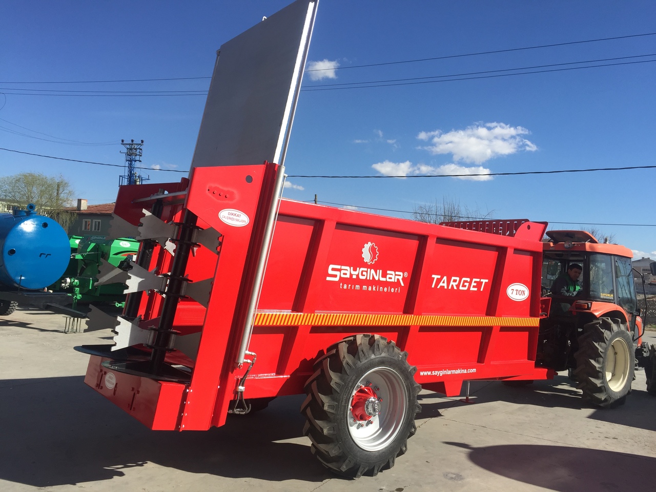 TARGET 10 TON HYDRAULIC PUSH MANURE SPREADER - Manure spreader: picture 3 TARGET 10 TON HYDRAULIC PUSH MANURE SPREADER - Manure spreader: picture 3